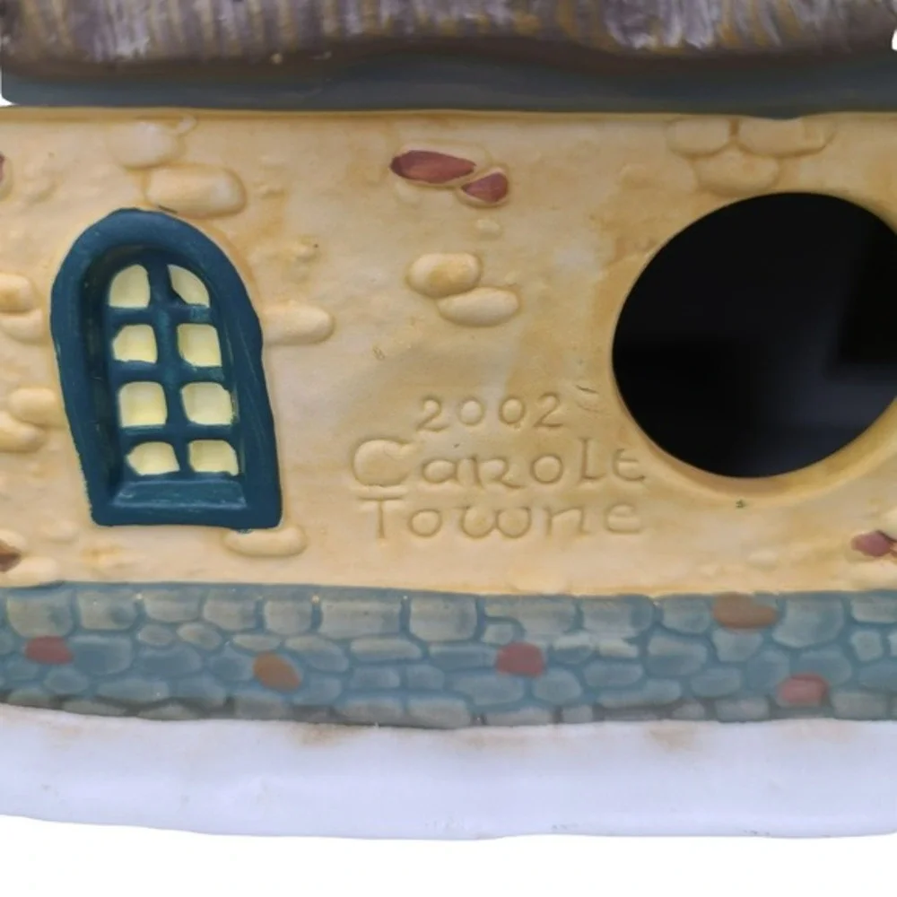 Lemax‎ Carole Towne Marshall Cottage Christmas Village Holiday NO LIGHT Vtg READ